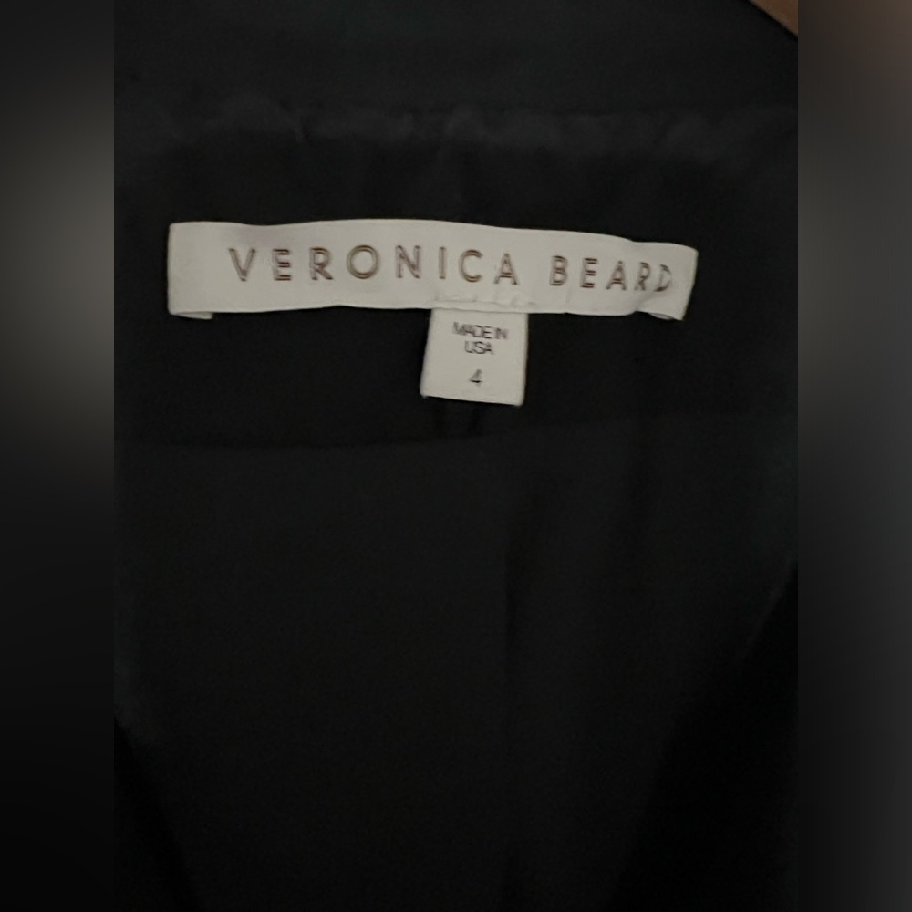 Veronica Beard Palm Peak Belted Blazer Size 4 - Picture 10 of 12